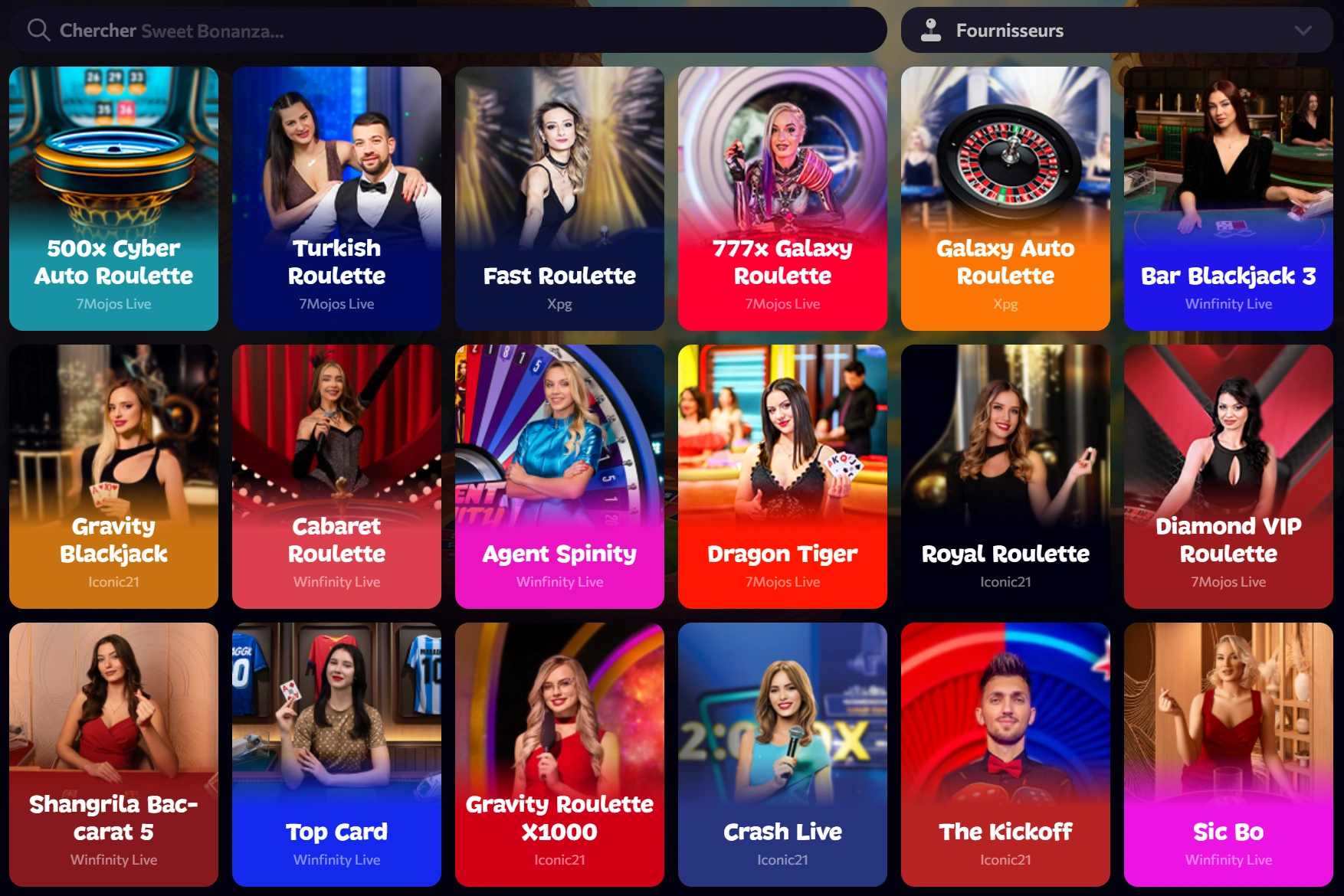 Aphrodite Casino Casino en Direct