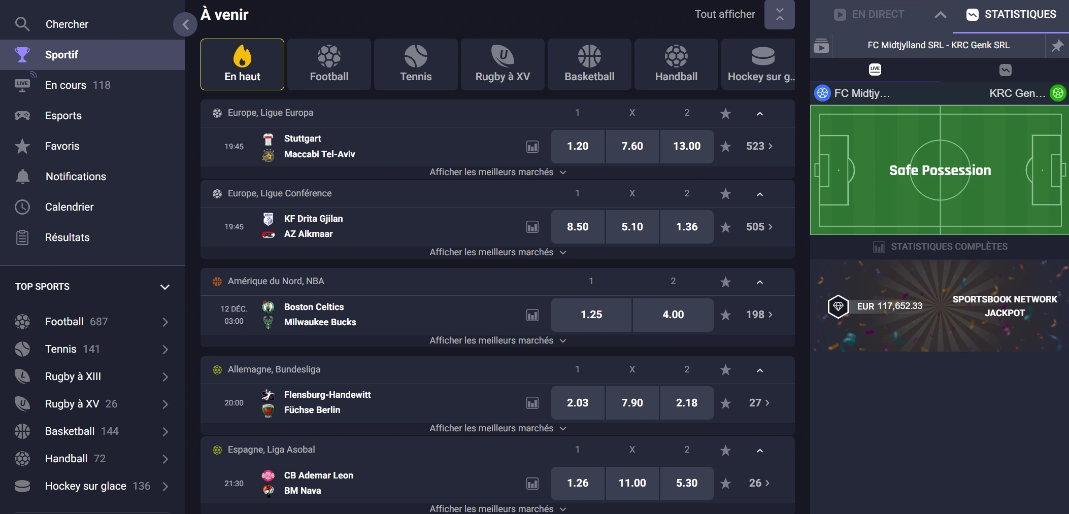 Aphrodite Casino Paris Sportifs